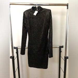 AKIRA Party Dress with shoulder pads